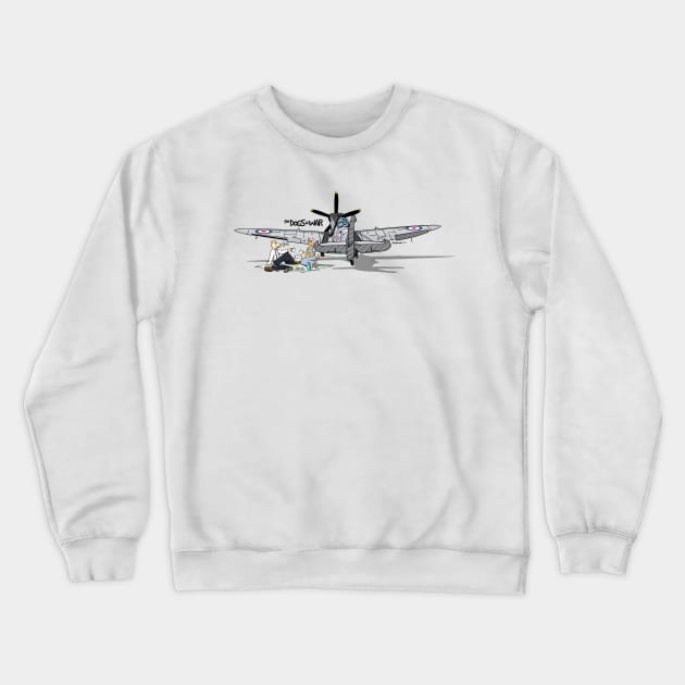 The Dogs of War: Spitfire Crewneck Sweatshirt by Siegeworks